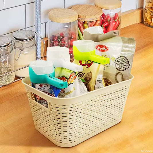 Easy-Pour Bag Cap Dispenser