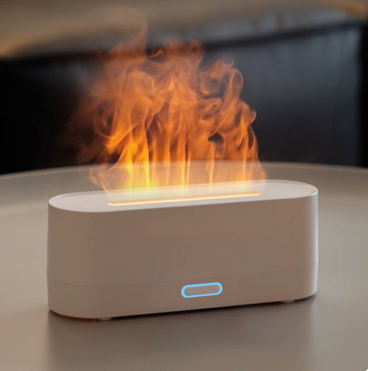 desktop colorful simulation flame aromatherapy machine home hotel usb air humidifier aromatherapy machine
